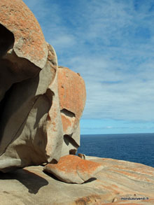 Remarkable rocks - Kangaroo island - Australie
